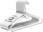 DEILSY™ Heavy Duty Plastic Hangers 30 Pack - Extra Heavy Duty Hangers for Clothes, Thick White Plastic Hangers, Strong Clothes Hangers with Hook for Scarves & Belts
