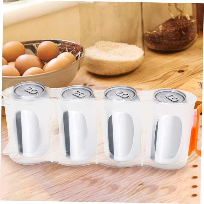 Soda Holder for Refrigerator Refrigerator Drink Dispenser Fridge Can Dispenser Beverage Can Holder