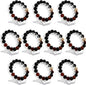 10Pcs Clear Jewelry Bracelet Display Holder Bangle Organizer Rack Acrylic Bracelet Display Collar Stand Holder
