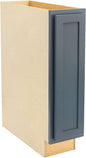 Quicklock RTA (Ready-to-Assemble) | Base Kitchen Cabinets - Shaker Style | Made in America (Needlepoint Navy, 9" Wx34.5 Hx24 D Base)