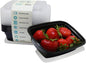 Small Meal Prep Containers Single Lids, 12 OZ 12-pack, Food Storage Bento BPA Free | Stackable | Reusable Lunch Boxes, Microwave/Dishwasher, Freezer Safe,Portion Control