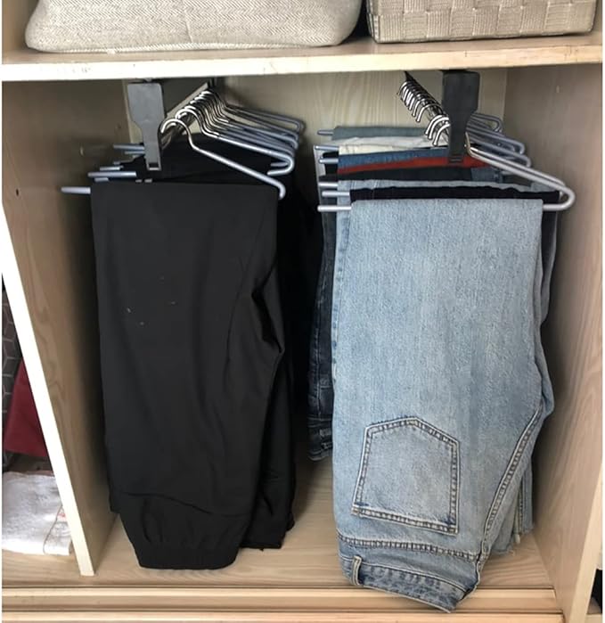 Closet Clothes Hanger Rail,Pull-Out Closet Rod 30-60cm,Wardrobe Clothing Rail,Closet Organizer Rack for Pants and Coat (700mm/27.56inch)