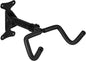 Relaxdays Bicycle Wall Mount, Foldable, Garage & Basement, Load Capacity 30 kg, H x W x D: 18 x 27 x 36 cm, Bicycle Holder, Black