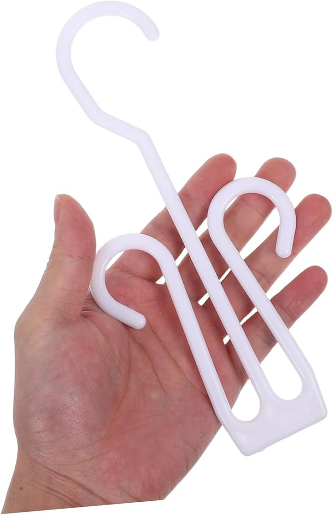 12pcs Hanging Shoe Rack Plastic Slippers Hanger for Efficient Drying Versatile Display for Home Shop Supermarket Sandals Heels and Sneakers