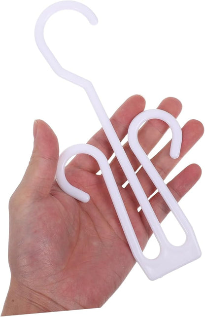 12pcs Hanging Shoe Rack Plastic Slippers Hanger for Efficient Drying Versatile Display for Home Shop Supermarket Sandals Heels and Sneakers