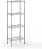 14" Deep x 24" Wide x 64" Height Wire Shelving Kit | 4-Tier | NSF Commercial Storage Rack Unit