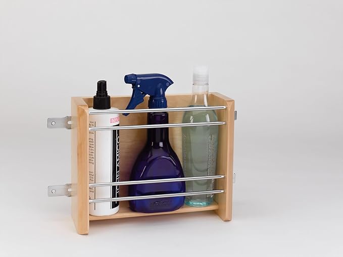 Rev-A-Shelf Wood Foil/Wrap Cabinet Door Organizer