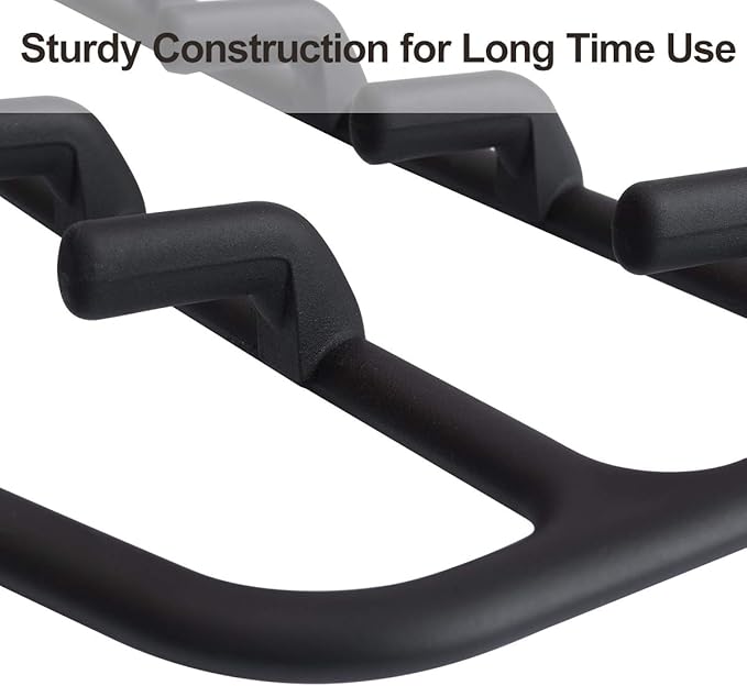 Belt Hanger Rack Holder 2 Pack, Sturdy Organizer with 360 Degree Swivel, 11 Large Hooks for Closet, Non Slip Rubberized Storage, Black, 14 x 0.39 x 11 Inch