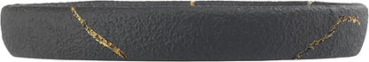 Nicole Miller - Soap Dish, Resin Countertop Accessories, Dorm Room Essentials (Sydney Collection, Black/Gold)
