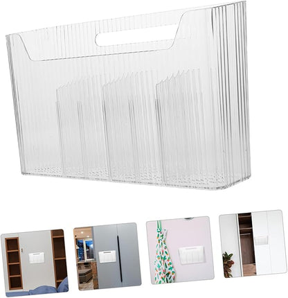 Cabilock Wall-mounted Storage Rack Adhesive Mount Medicine Cabinet Organizer for Bottles Kitchen Bathroom Countertop Holder