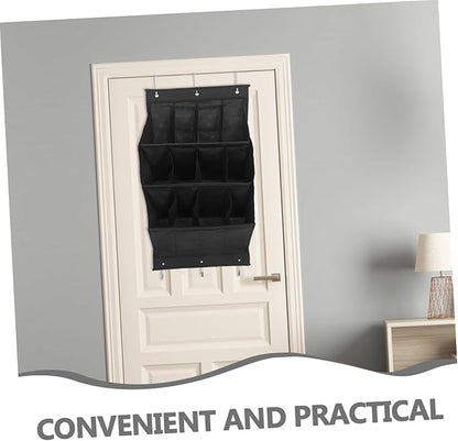 IMIKEYA Hanging Shoe Organizer with Space Saving Wall Rack for Sneakers and Accessories Easy Installation Over Door Storage for Closets and