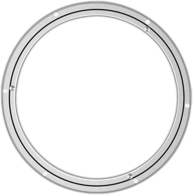 Lazy Susan Hardware Aluminum Metal Rotating Turntable Bearings Swivel Plate Hardware for Dining-Table and Workbench (16 Inchs) …