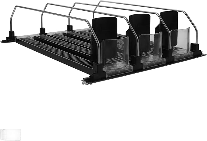 Drink Organizer for Fridge Pusher Glide Can Dispenser for Refrigerator Automatic Drink Dispenser 300-310mm Bottle Organizer