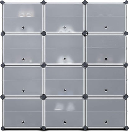 Portable Shoe Rack Organizer, 3x8 Tier Storage Shoe Cabinet for 48 Pair, Shoe Organizer for Heels, Boots, Slippers