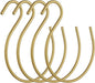 4Pcs Gold Hat Hanger,Scarf Ring Hangers,Multi-Purpose Circle Storage Hook,for Baseball Caps,Belt,Ties,Belts,Scarves,Shawls