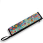 Cutlery Storage Bag Travel Silverware Cloth Bags for Travel Tableware Carrying Bag Travel Silverware Case Utensil Pouch Utensil Case,Floral Field