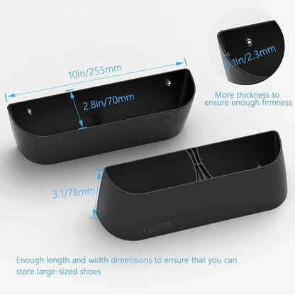 for Yocice Wall Mounted Shoes Rack 6Pack with Sticky Hanging Strips, Plastic Shoes