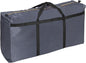 PATIKIL 35" Extra Large Moving Bag for Travel, 210D Oxford Waterproof Storage Bag with Double Zippers Duffle Bag for Storage Packing Home Traveling Camping, Gray (35"x9.8"x19")