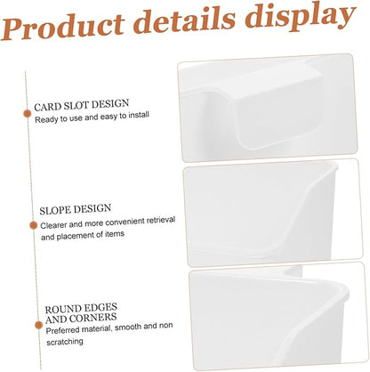 Over Cabinet Door Organizer Hanging Kitchen Spice Storage Basket Easy to Install Nail Design Space Saving Holder for Seasoning Bottles Long Basket for Kitchen