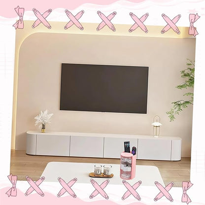 Hair Accessories Organizer,Rotating 3-Tier Pink Storage Tower,Multifunctional Rotatable Holder for Hair Accessories,Hair Clips,Bows,Scrunchies,Makeup Brush Holder,Pink Vanity Accessories