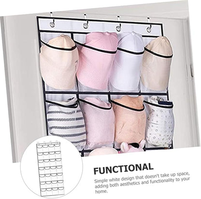 1set Compartment Over Door Hanging Organizer Bag for Shoes Accessories and Household Items Versatile Wall Hanging for Home Office and Hotel Use Stylish and Functional Design