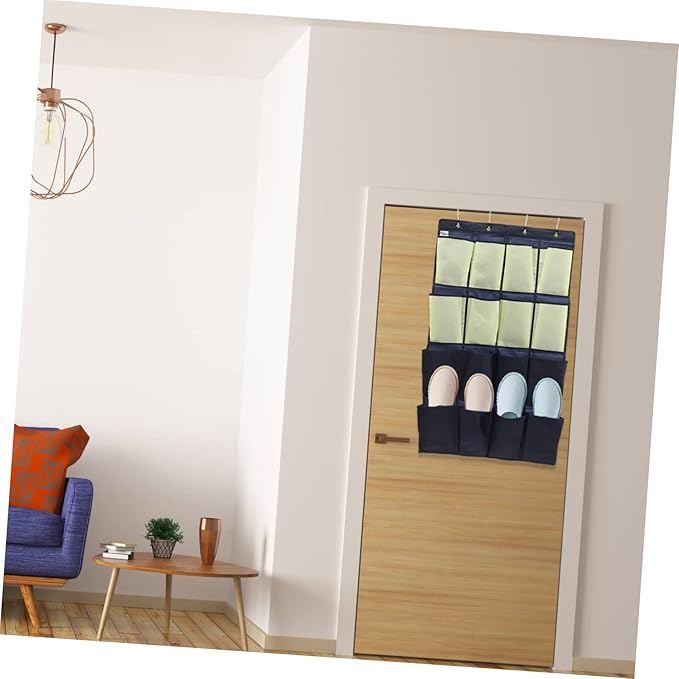 Space Saving Hanging Shoe Bag over The Door Shoe Organizer for Closet Rv Bathroom