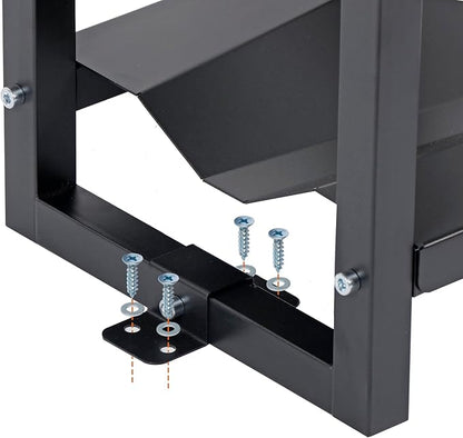 Refrigerant Tank Rack w/ 3x30lb and Storage Plate, Stable Refrigerant Cylinder tank rack, Cylinder Rack Sufficient Storage for Freon, Gases, Oxygen, Nitrogen, Acetylene