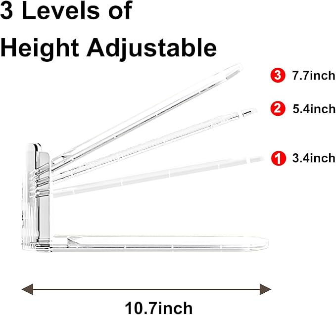 20 Pack Clear Shoe Slots Organizer Adjustable Shoe Stackers for a Pair of Shoes Rack Storage Shoe Space Saver 52% Shoe Hold Shoe Organizer for Closet