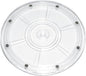 1 Pcs Clear 8 inch Acrylic Lazy Susan Rotating Turntable Organizer Bearings - Round Swivel Plate for Spice Rack, Table, Cake, Kitchen Pantry