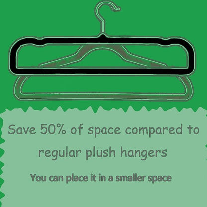 Velvet Hangers Non Slip - Thin Space Saving Clothes Hanger - 20 Pack Pants Hangers for Closet - Strong Durable Jean Perchas with 360 Degree Rotatable Silver Hook for Tank Top (Grey)