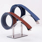 Stainless Steel Belt Display Stand Rack Belt Holder Organizer Belt Storage Organizer and Displayer for 2 Belts Retail Store Display or Home Use