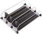Soda Can Dispenser Beverage Display Rack Fridge Can Dispenser for Refrigerator with Adjustable Glide - Perfect for Soda, Beer, and Other Beverages