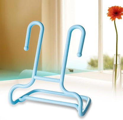 ULTECHNOVO 2 pcs Shoe Organizer Multifunctional Hanging Shoe Rack for Space Saving Drying Bedroom Closet Blue and Maximizing Storage Space