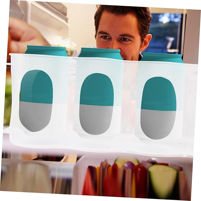 Refrigerator Can Holder Soda Can Storage Bin Dispenser for Fridge Juice Dispenser Bin