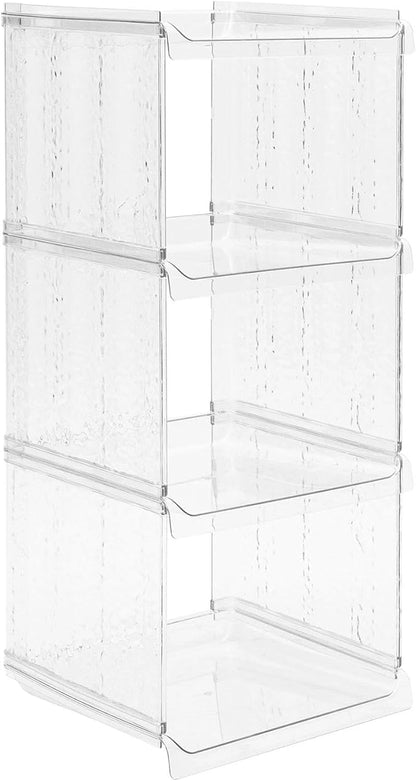 for Shoe Storage Cabinet 4 Tier Vertical Narrow Slim Shoe Holder for Corner