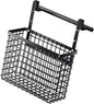 Over The Cabinet Door Organiser Storage Basket with Adjustable Heights for Kitchen and Bathroom Home Organization Tool