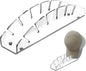 Hat Stand for Baseball Caps,1 Pack No Install Acrylic Hat Organizer Hat Racks for 12 Baseball Caps, Hat Holder Display and Organization for Bedroom, Closet, Dresser