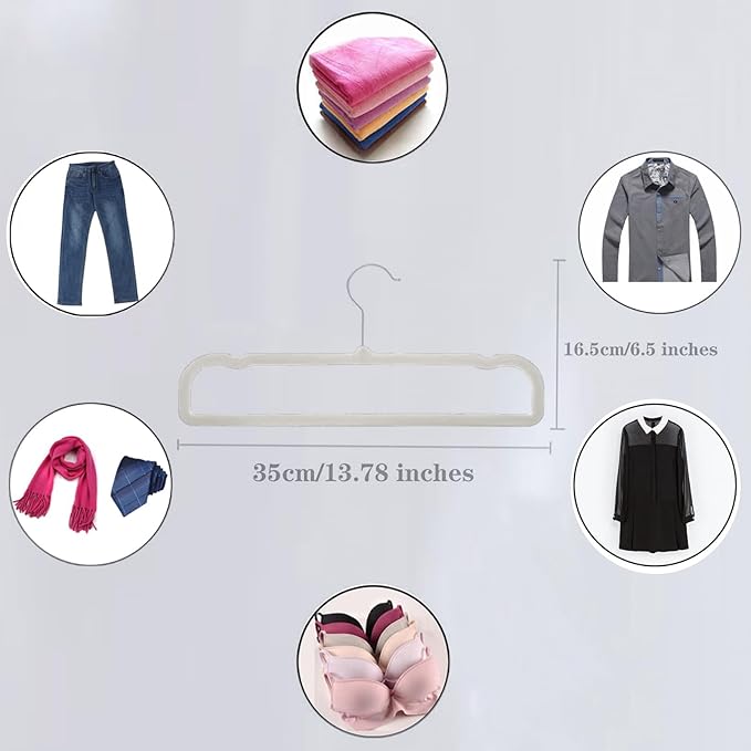 HGYZE Velvet Pants Hangers with Non Slip Bar, 20 Pack Felt Trouser Hanger, Perchas Terciopelo, Percha para Pantalones with 360° Swivel Hook for Spaghetti Strap Dresses, Shorts, Jeans, Slack, Grey