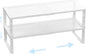 Cabinet Shelf,Expandable Adjustable Stackable Kitchen Organizer,for cabinets, Kitchens, countertops, bathrooms Shelf Organizer(2Packs/White,Large)