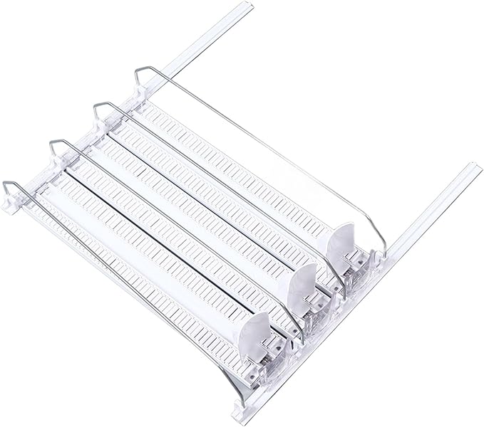 Adjustable Fridge Drink Dispenser Refrigerator Self Pushing Soda Can Organizer for Can (3Pcs)