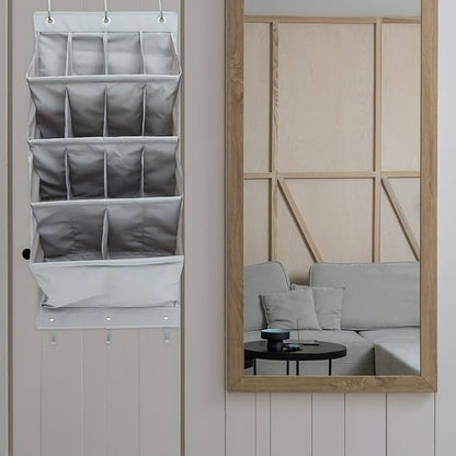 Garneck Laundry Room Organization Door Hanging Storage Oxford Cloth Dormitory Storage Bag