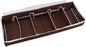 Under Bed Shoe Organizer Compartmentalized Container Box with Charcoal for Home Closet Storage