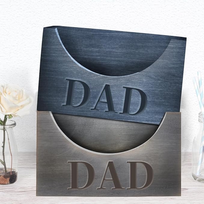 Personalized Dad Hat Holder Organizer Kit for Fathers Day,Custom Wooden Baseball Cap Organizer Hanger,Hat Holder Display,dad Cap holder,Hat Box Hanger Stand Gift for Dad Papa Grandpa