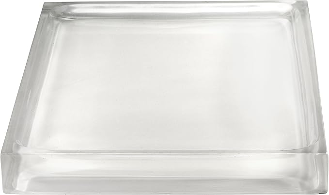 Izod - Vanity Tray, Durable Countertop Accessories, Sleek Resin Organizer, Modern Home Decor, Dorm Room Essentials (Marina Collection, White)