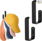 Donux Hat Racks for Baseball Caps 2 Pack, Stainless Steel Adhesive Hat Hanger Hooks Holder for Wall, Multi-Purpose Strong Hook Organizer Can Hold More Than 10 Hats for Door/Closet (Minimalism, 3)