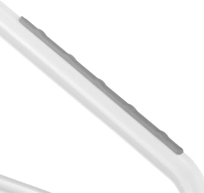 Whitmor Slim Sure Grip Hangers S/10-Paloma Gray