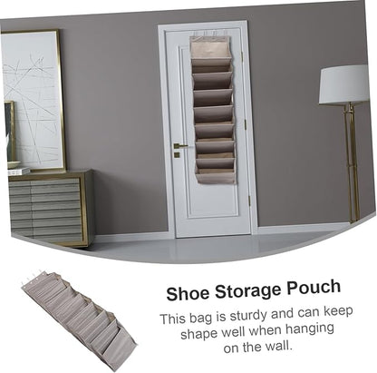 VICASKY Hanging Shoe Storage Organizer Bag Multi Functional Wall Pocket for Door Lightweight Stylish and Practical Design for Home Bathroom and Closet