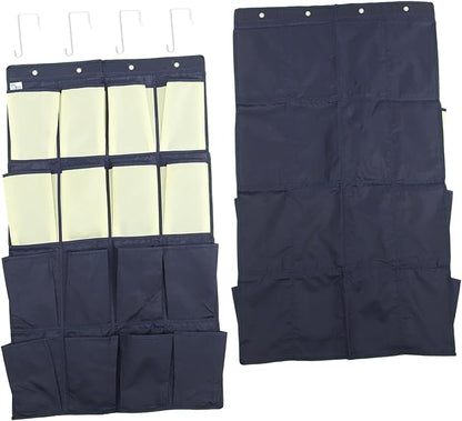 Hemobllo Over The Door Shoe Organizer Bag Oxford Hanging Storage for Closet Bedroom Bathroom Multi Purpose Shoe Storage