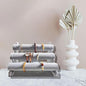 Flannelette Bracelet Display Stand,Jewelry Bracelet Necklace Rack Display Holder (gray)