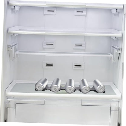 Amosfun 3pcs Silicone Beer Mat Dispenser for Refrigerator Flexible Beverage Rack for Cans and Bottles - Design for Easy Organization Dishwasher Safe for Home and Parties